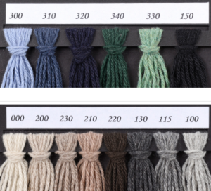 Scheda colore 1/2 Ecocashmere Lana 98% Cashmere 2% Lana