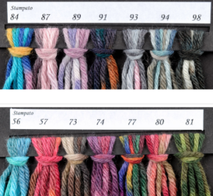Scheda colore 1/2 Superlana Stampato 70% Pura Lana e 30% Acrilico