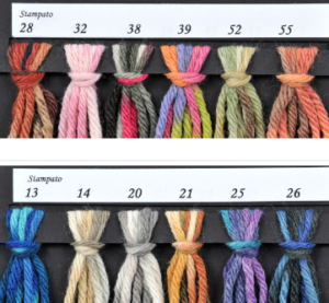 Scheda colore 2/2 Superlana Stampato 70% Pura Lana e 30% Acrilico