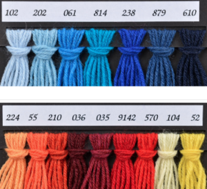 Scheda colore 2/5 Witico 50% Pura Lana Vergine 50% Acrilico