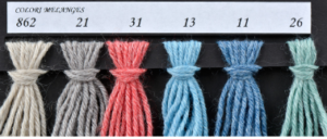 Scheda colore 5/5 Witico 50% Pura Lana Vergine 50% Acrilico